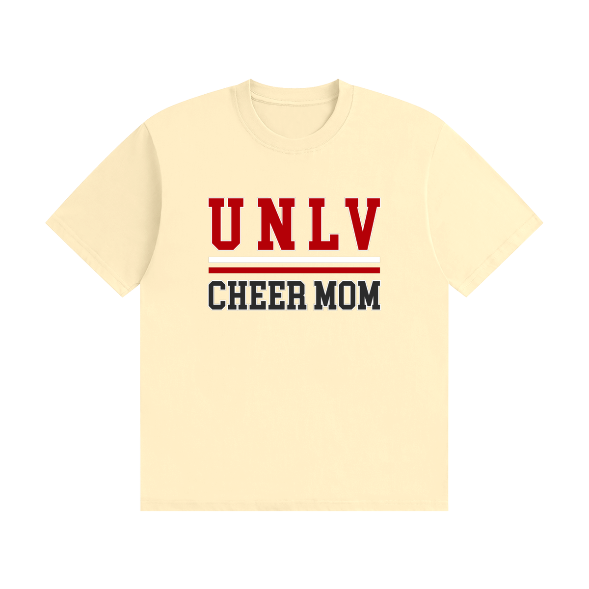 UNLV CHEER DAD Unisex Seamless Cotton T-Shirt