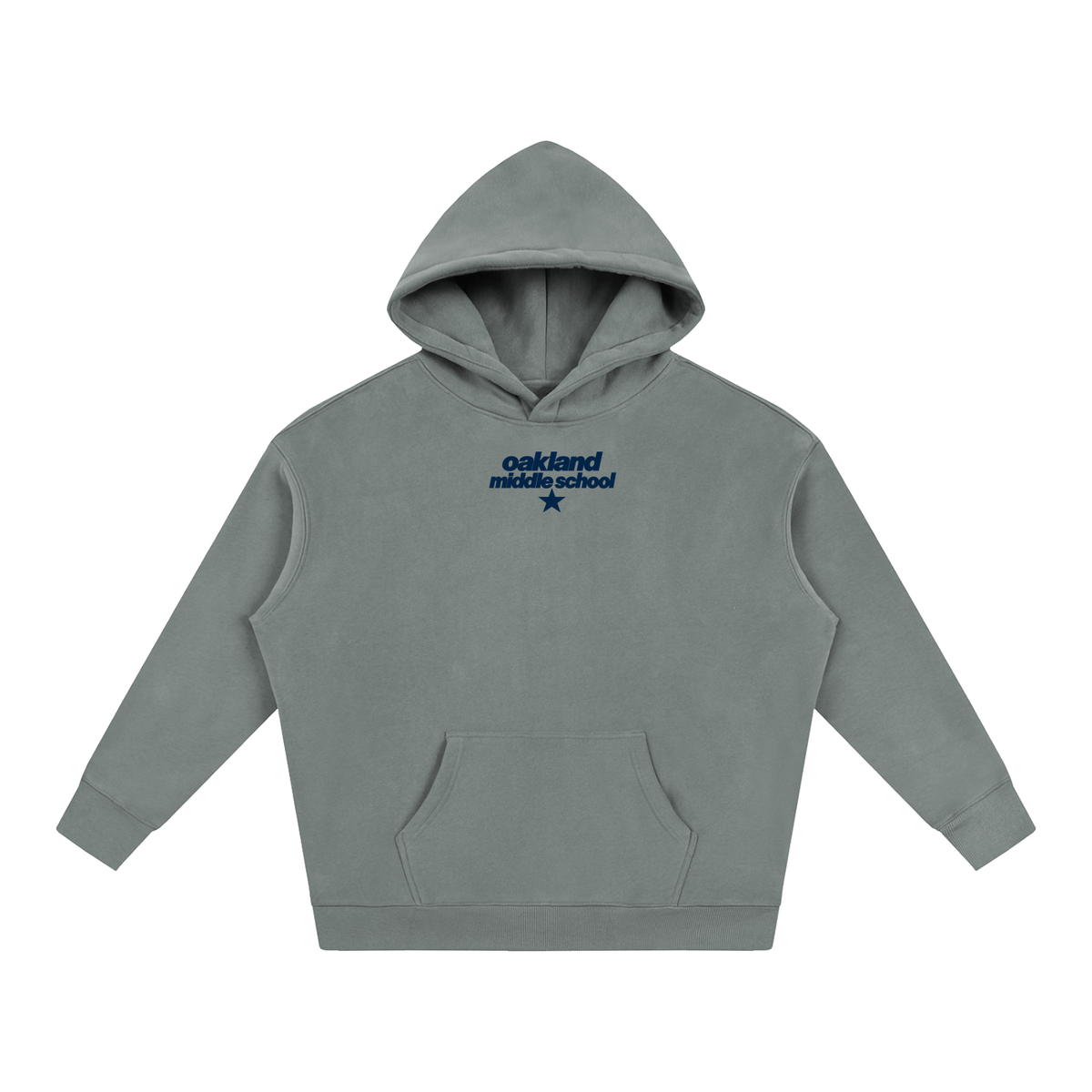 Big Star Oakland Middle Oversize Fleeced Hoodie