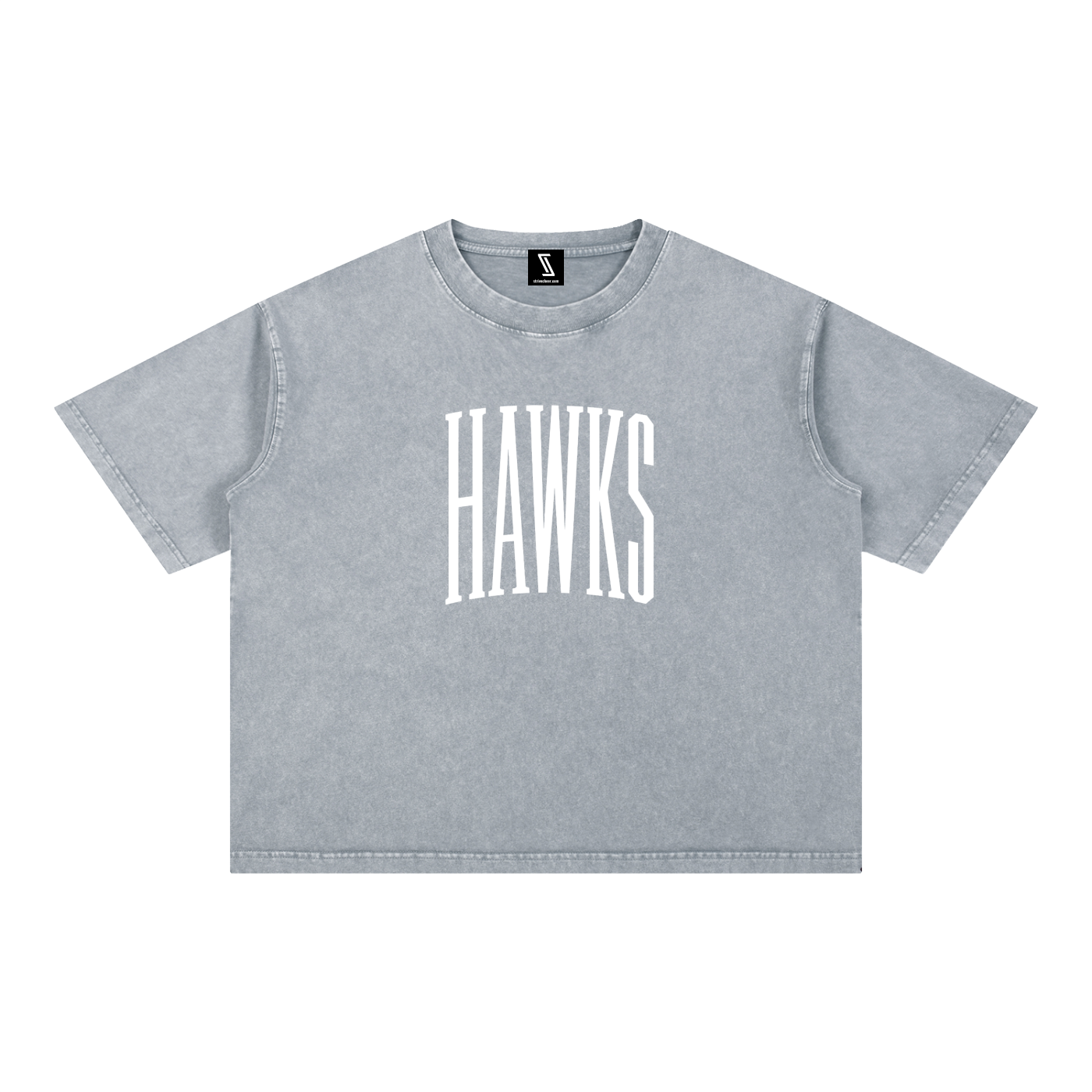 Mineral Wash Boxy Cotton T-Shirt