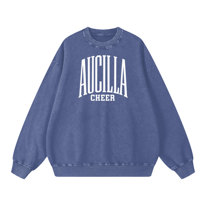 Basic 3 Aucilla Snow Washed Oversized Sweatshirt