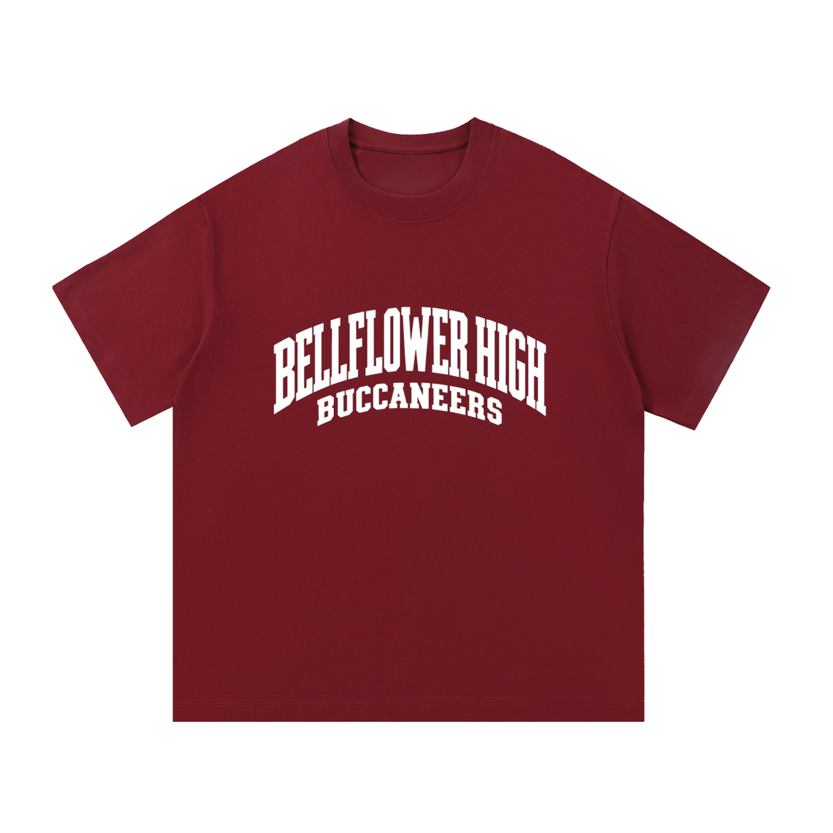 Basic 2 White Bellflower Unisex Regular Fit Cotton T-Shirt