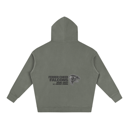 Vector Star Front St Vincent Ferrer Oversize Fleeced Hoodie