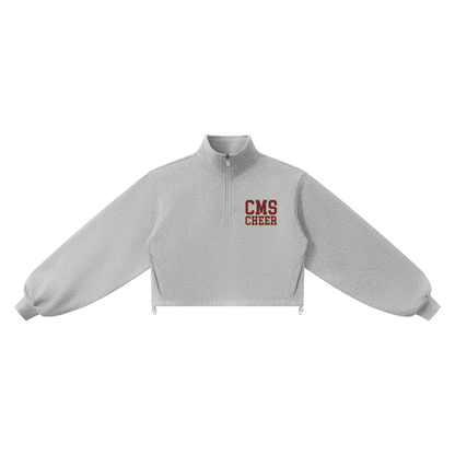 Women’s Mock-Neck Quarter-Zip Sweatshirt