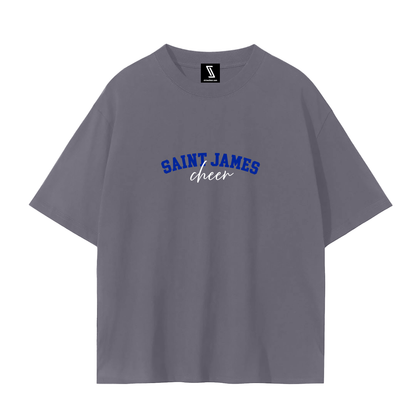 Cursive Saint James Unisex Seamless T-Shirt