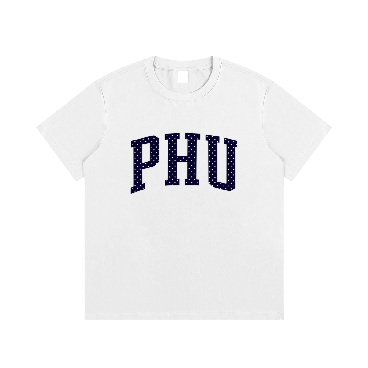 Polka Dot Cotton T-Shirt