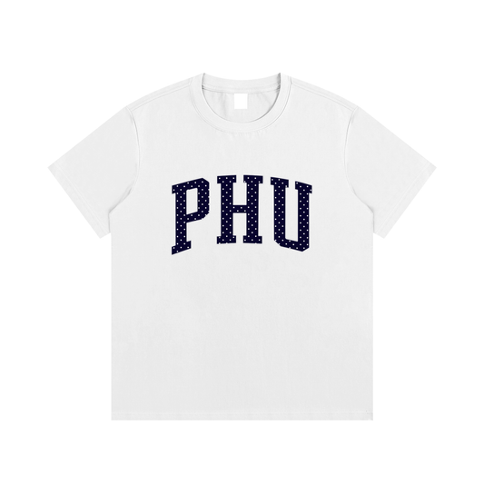 Polka Dot Cotton T-Shirt