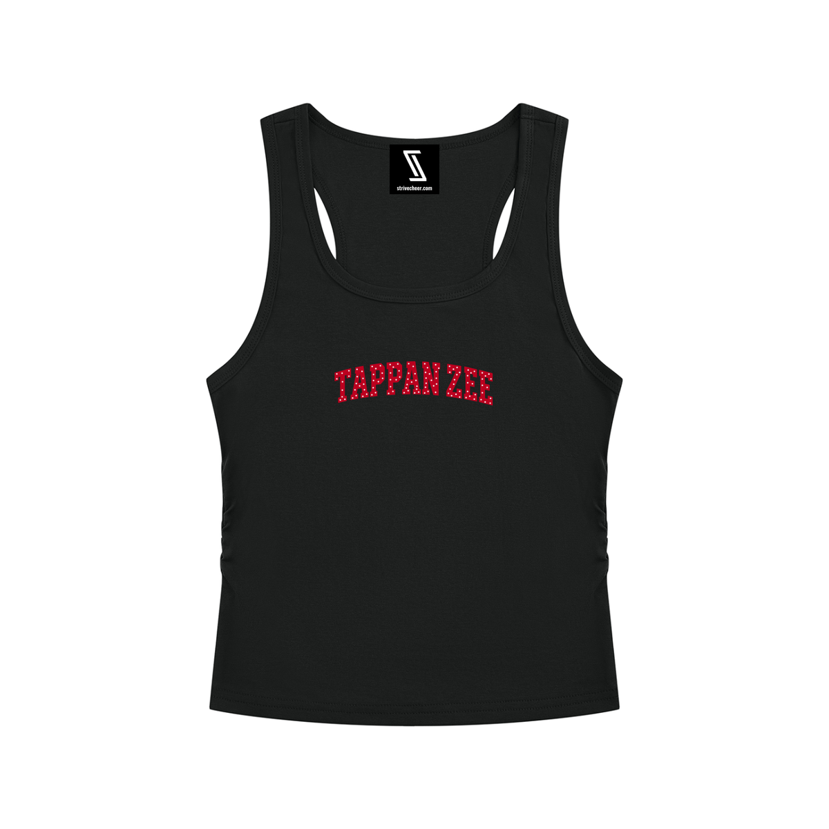 Polka Dot Tappan Zee Women’s Ruched Tank Top