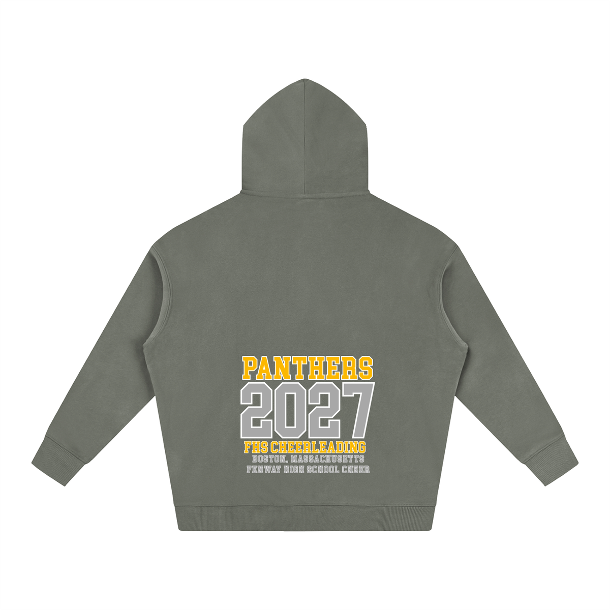Cursive Front Fenway Oversize Fleeced Hoodie