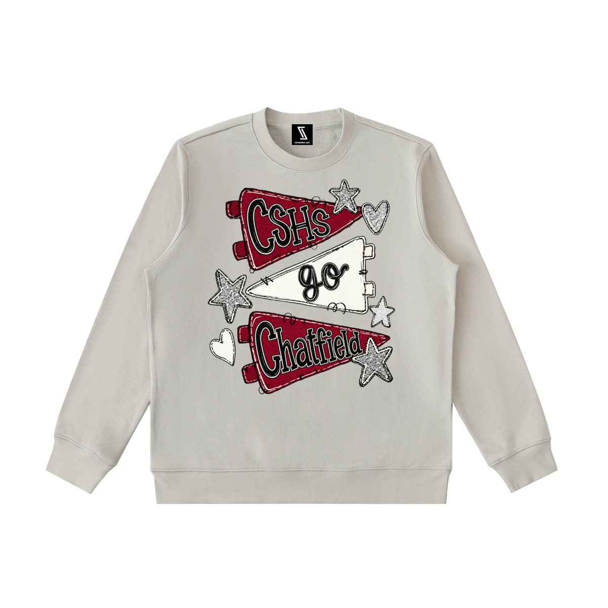 Lets Go Chatfield Essential Heavyweight Crewneck Sweatshirt