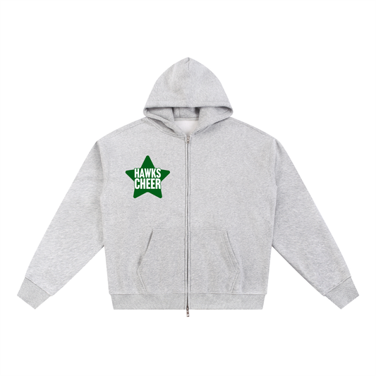 Star Seahawks Essential Fleece Zip-Through Hoodie