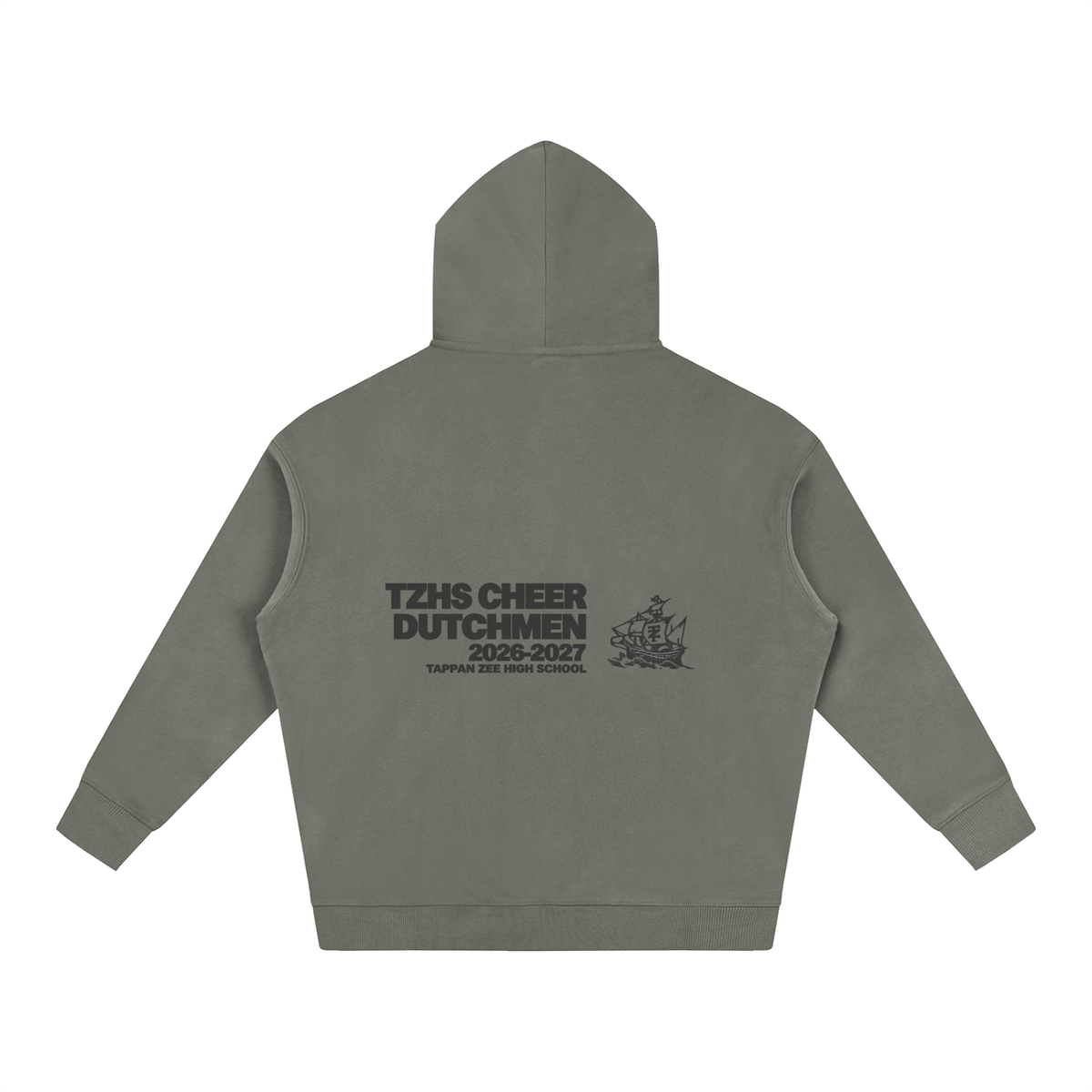 Vector Star Front Tappan Zee Oversize Fleeced Hoodie