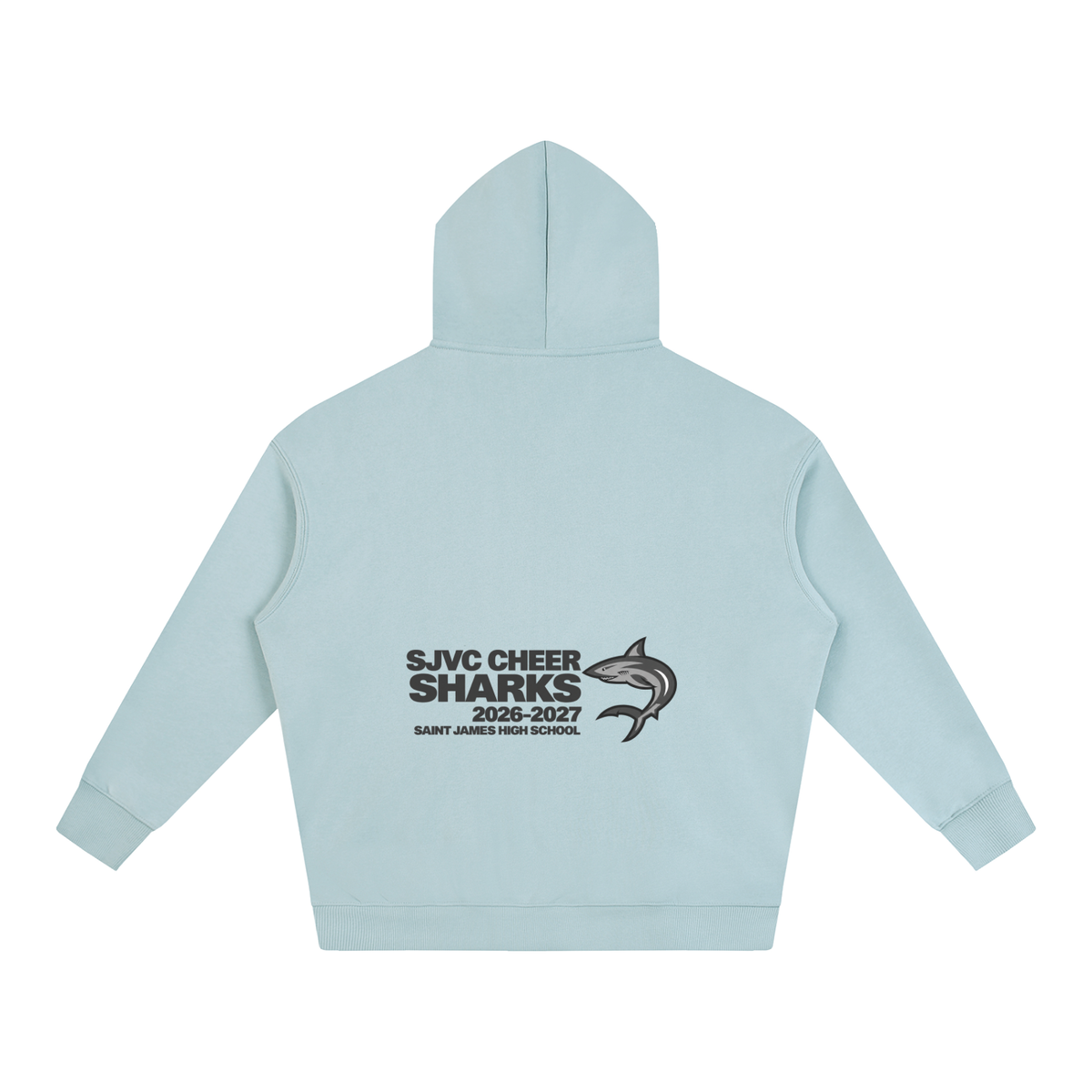 Vector Star Front Saint James Oversize Fleeced Hoodie