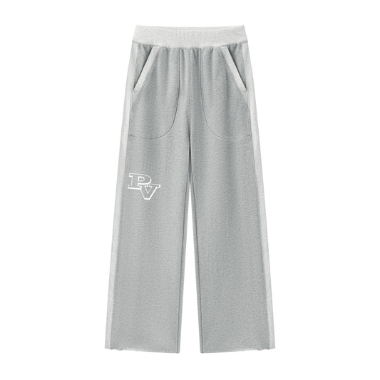 Women's Color Block Raw Hem Sweatpants