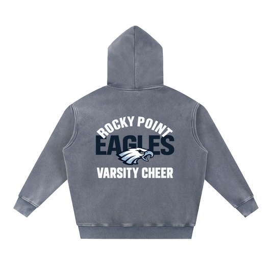 Rocky Point Snow Wash Fleece Oversize Hoodie