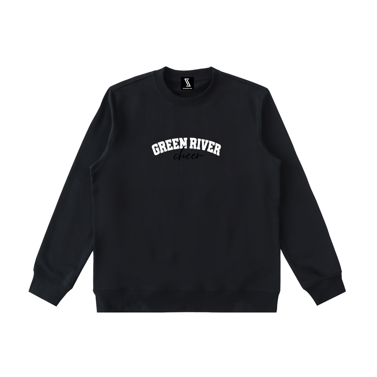 Cursive Green River Essential Heavyweight Crewneck Sweatshirt