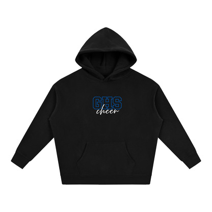 Cursive Front Gunter Oversize Fleeced Hoodie