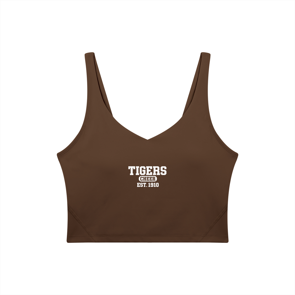 Old School Meigs County Women's V-Neck Yoga Sports Bra