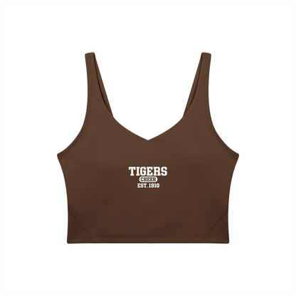 Old School Meigs County Women's V-Neck Yoga Sports Bra