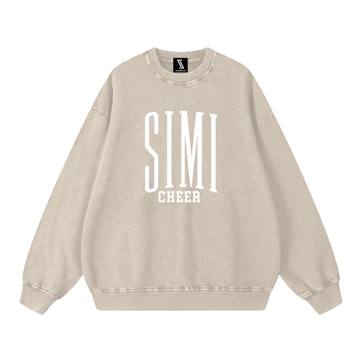 Snow Washed Oversized Sweatshirt