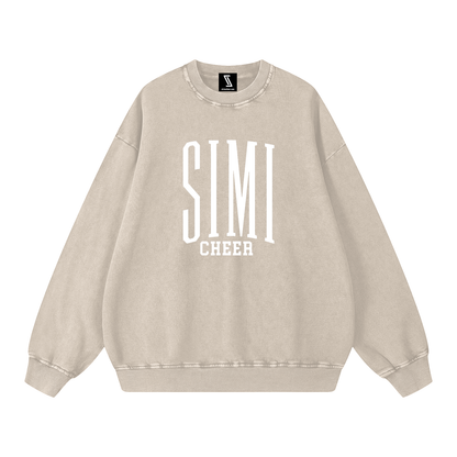 Snow Washed Oversized Sweatshirt