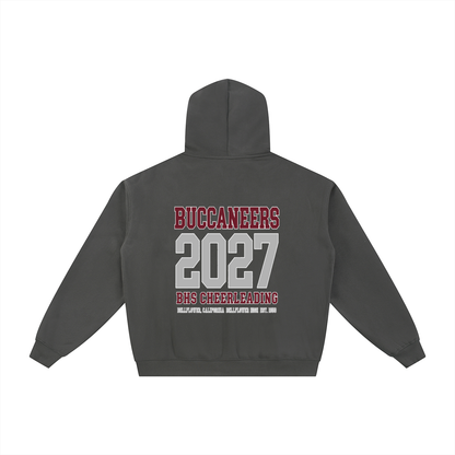 Year Bellflower Essential Fleece Zip-Through Hoodie