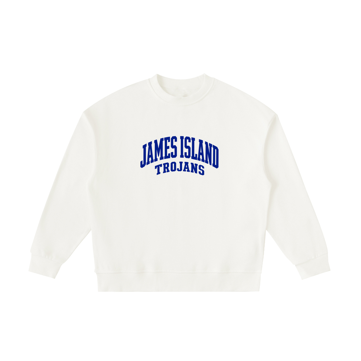 Basic 2 James Island Essential Fleece Kids' Crewneck Sweatshirt