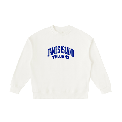 Basic 2 James Island Essential Fleece Kids' Crewneck Sweatshirt