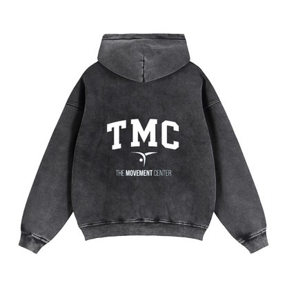 Zip-Through Boxy Fleece Hoodie