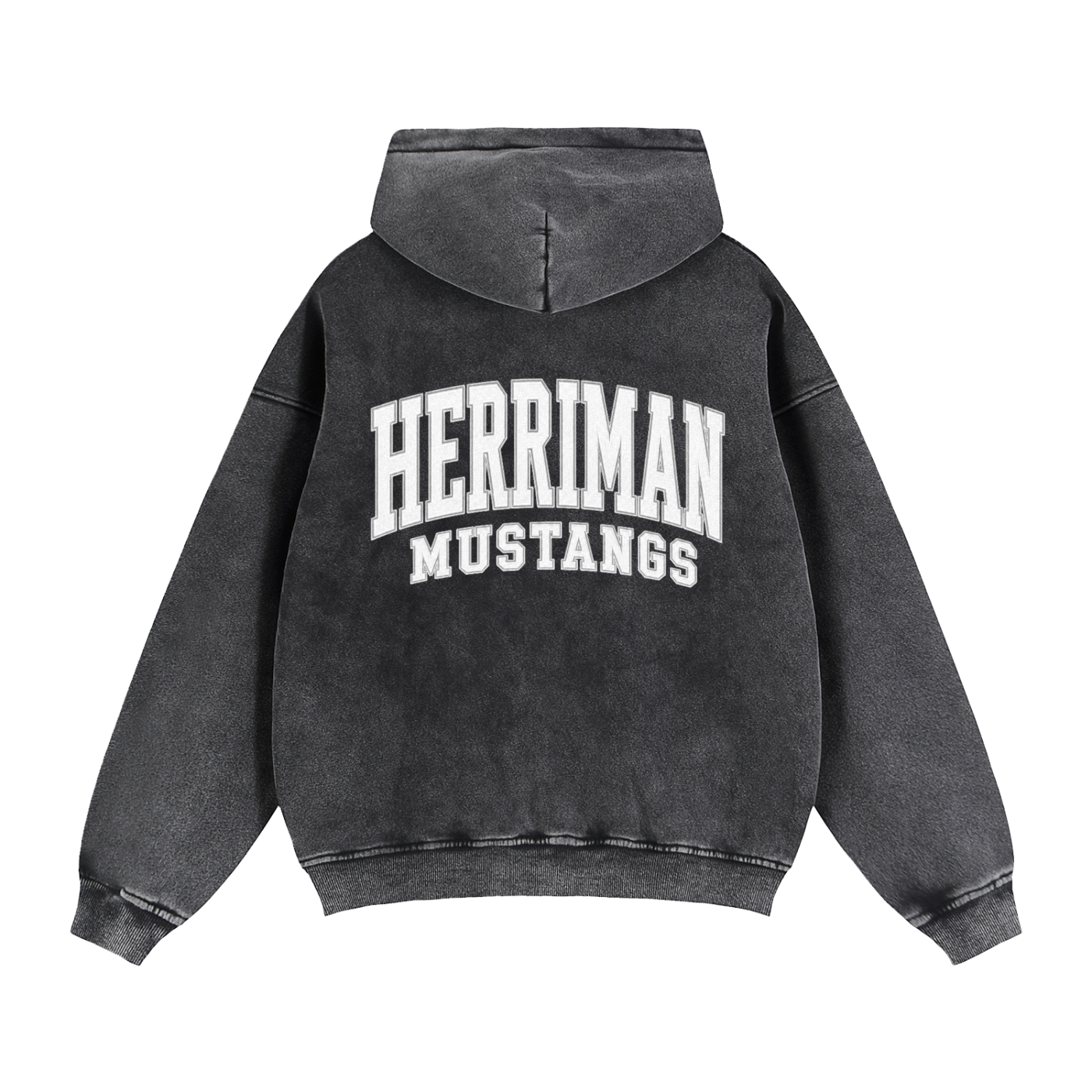 Zip Up Boxy Fleece Hoodie