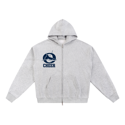 Simple Oasis Essential Fleece Zip-Through Hoodie