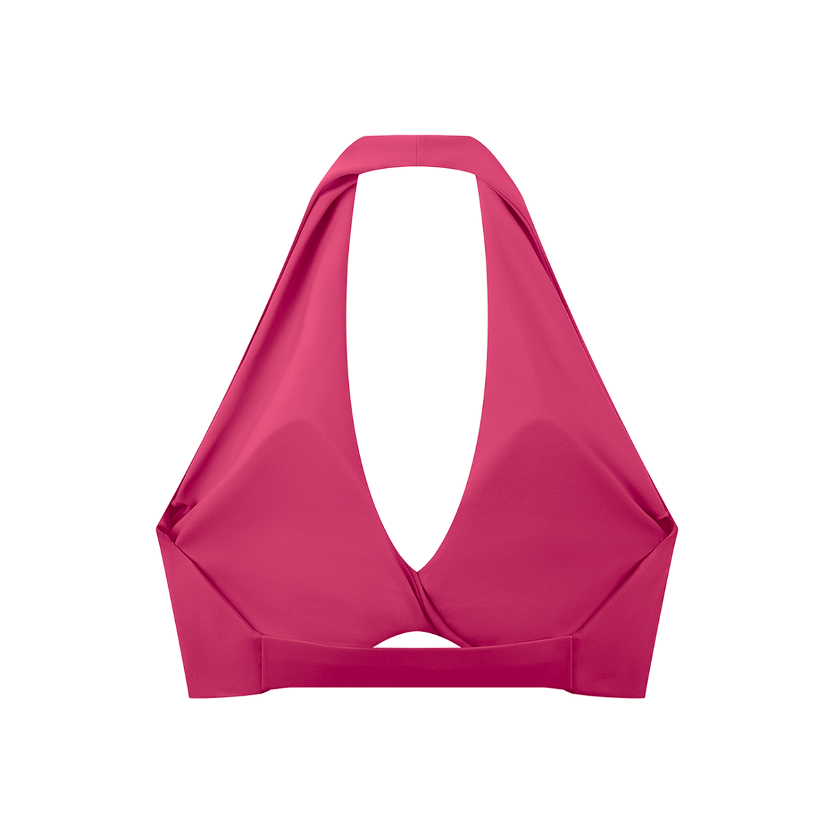 Strive Pleated Halter Sports Bra