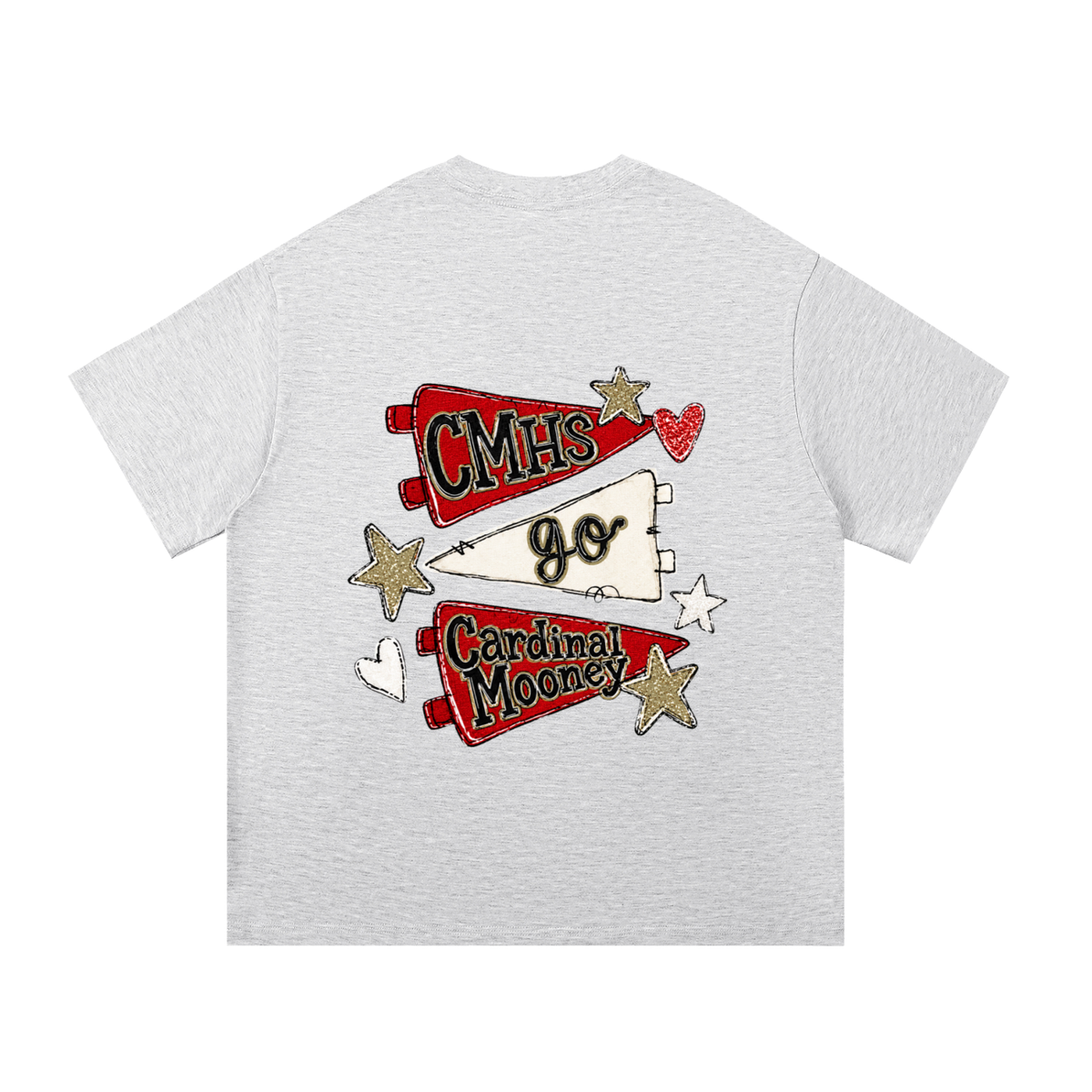 Lets Go Cardinal Mooney Essential Cotton T-Shirt