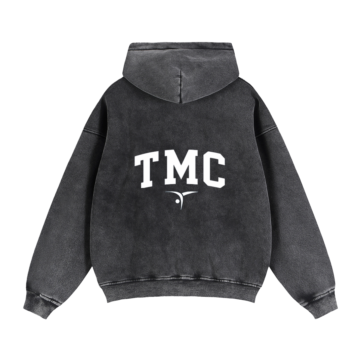 Zip-Through Boxy Fleece Hoodie
