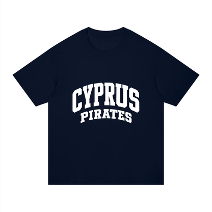 Basic 2 White Cyprus Unisex Regular Fit Cotton T-Shirt