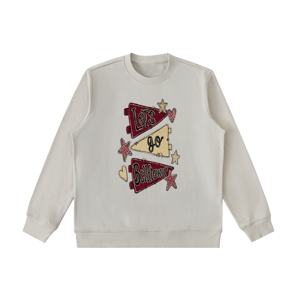 Lets Go Bellflower Essential Heavyweight Crewneck Sweatshirt