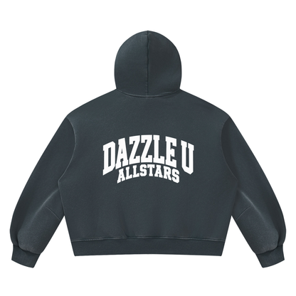 *NEW* Unisex Vintage Wash Boxy Fleece Hoodie