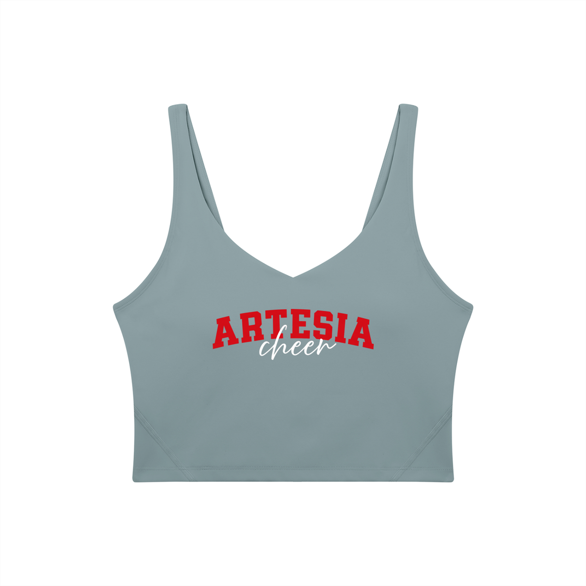 Cursive Artesia Women's V-Neck Yoga Sports Bra