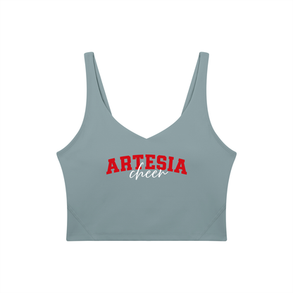 Cursive Artesia Women's V-Neck Yoga Sports Bra