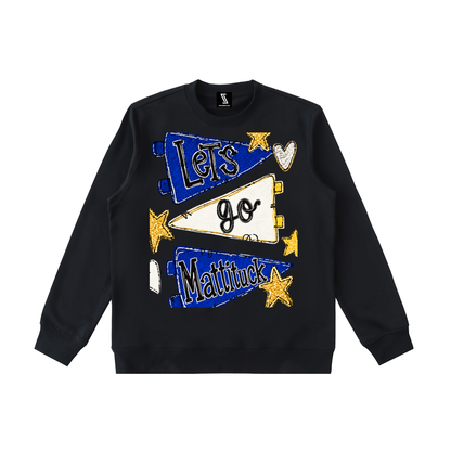 Lets Go Mattituck Essential Heavyweight Crewneck Sweatshirt