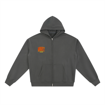 Star Cardinal Mooney Essential Fleece Zip-Through Hoodie