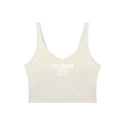 Old School Mattituck Women's V-Neck Yoga Sports Bra