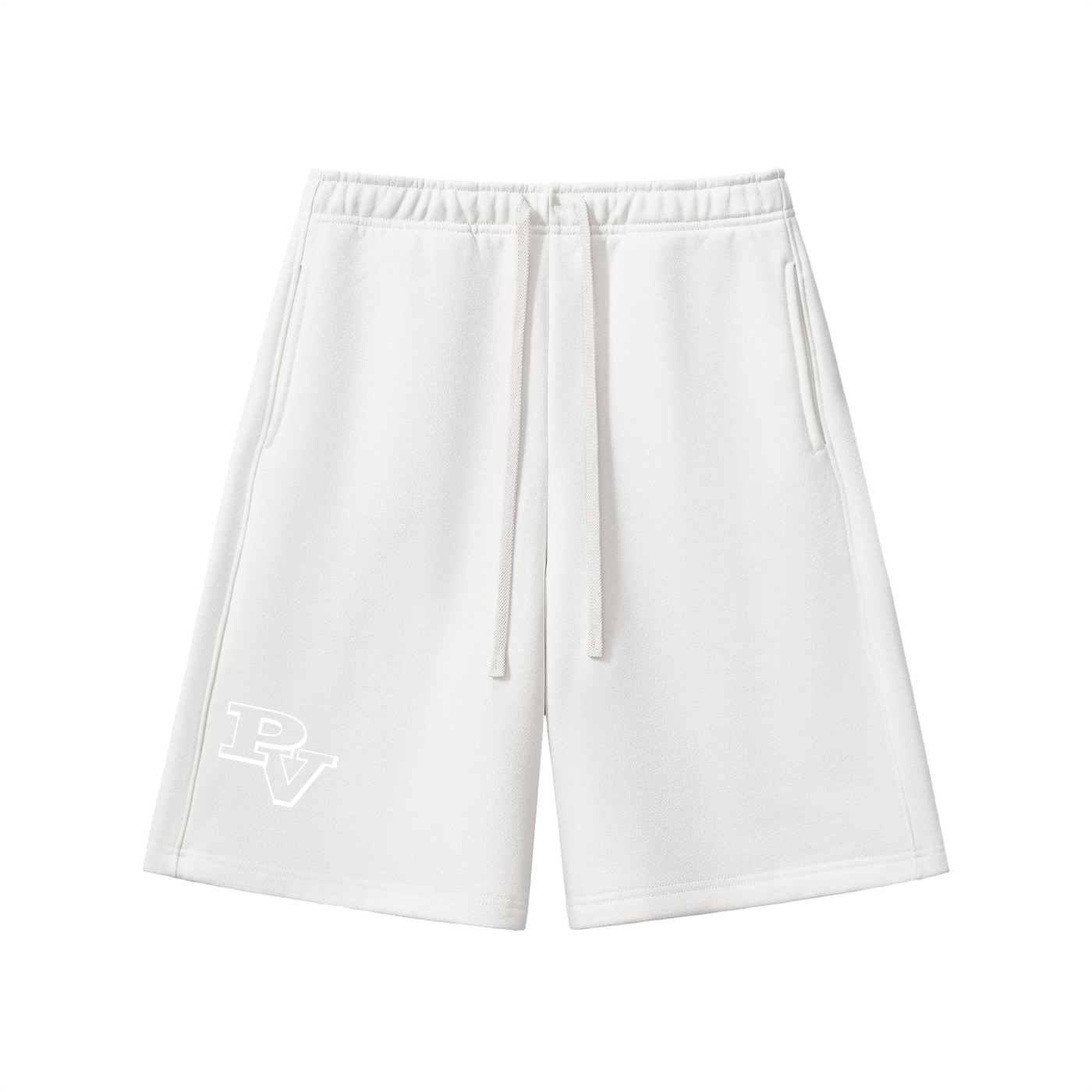 baggy longline sweat shorts
