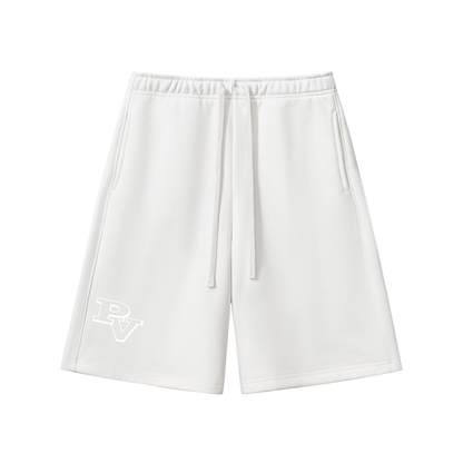 baggy longline sweat shorts