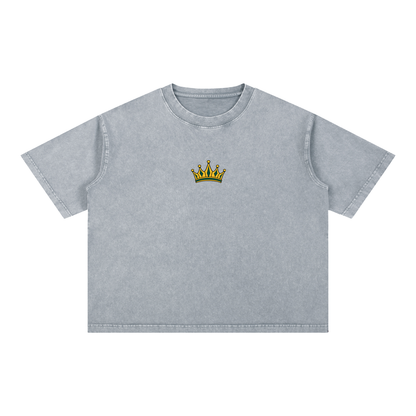 Empire Athletics Mineral Wash Boxy Cotton T-Shirt
