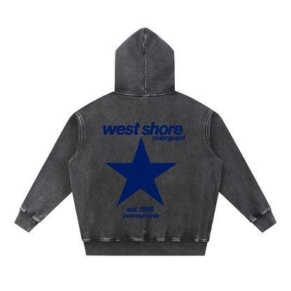 Big Star West Shore Snow Wash Fleece Oversize Hoodie