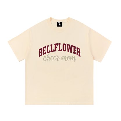 Cheer Mom Bellflower Essential Cotton T-Shirt
