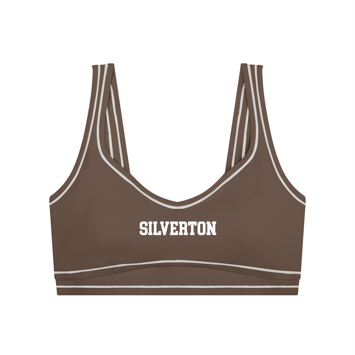 Women’s Topstitching Yoga Sports Bra
