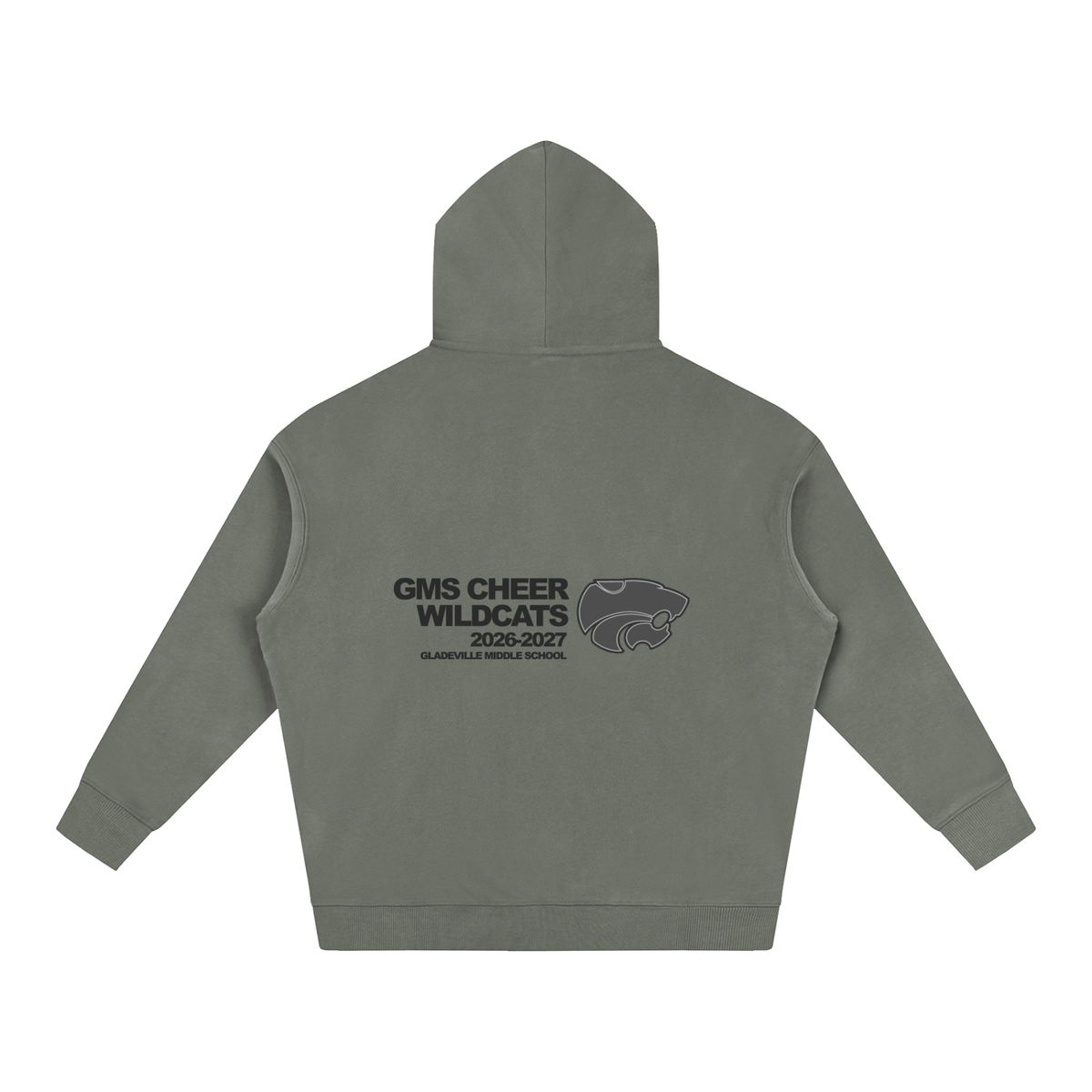 Vector Star Front Gladeville Oversize Fleeced Hoodie