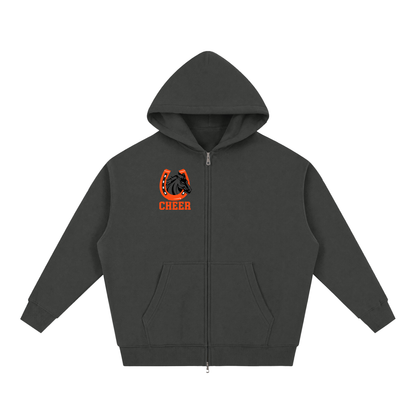 simple southwest Essential Oversized Fleece Boxy Hoodie