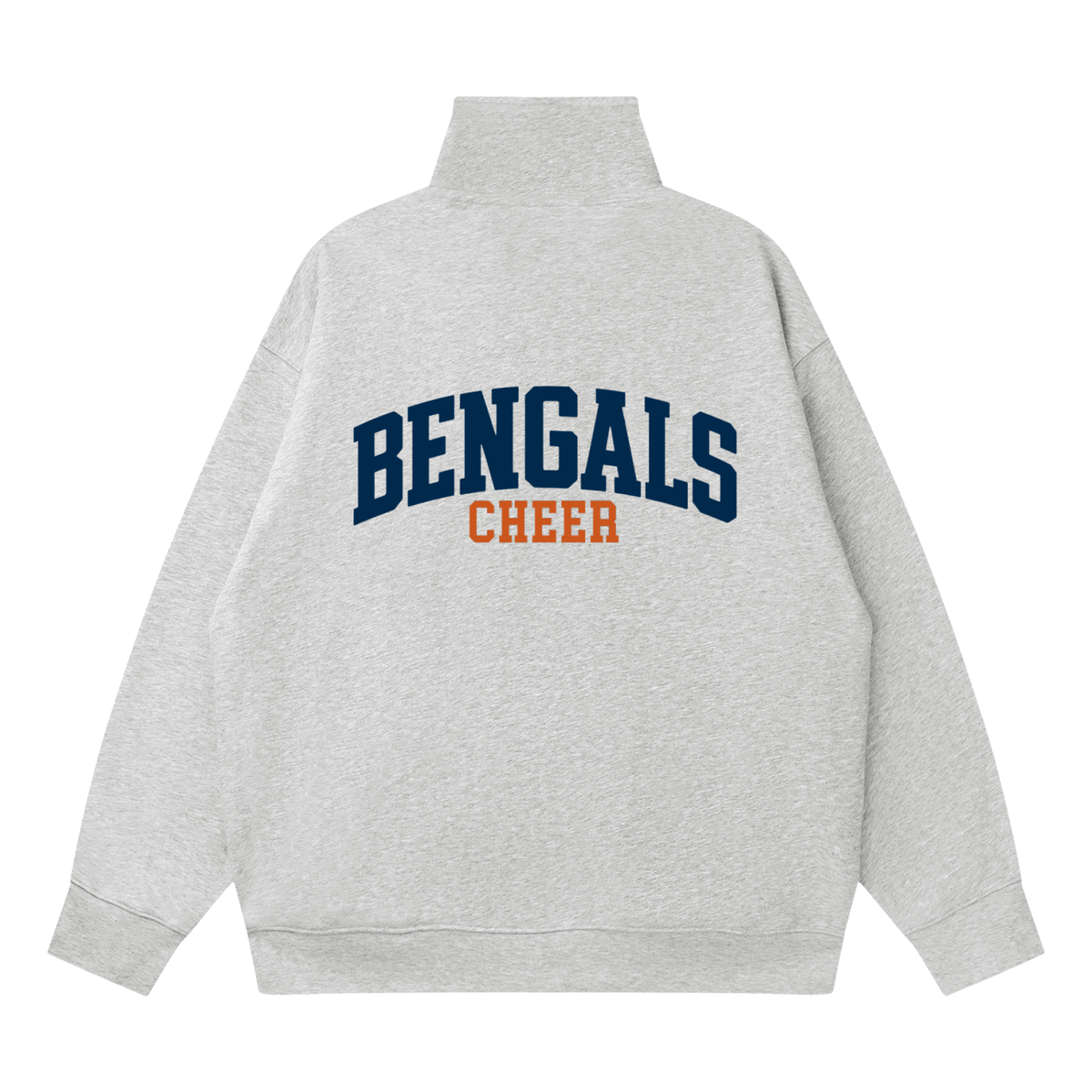 Quarter-Zip Drop Shoulder Sweatshirt